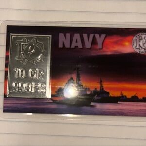 Silver Navy Bar